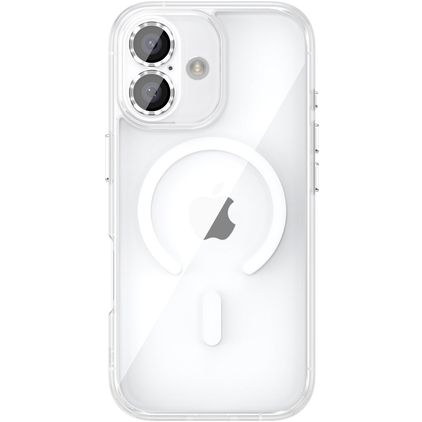 Valenta Trend Durchsichtig iPhone 17 MagSafe Hülle Hardcase Backcover - Transparent