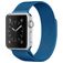 Mobigear Color Loop Milanaise Apple Watch Armband Magnetverschluss - 42/41/40/38 mm - Dunkelblau