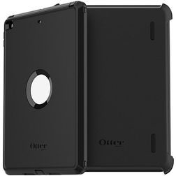OtterBox Defender iPad 7 (2019) Stoßfeste Hardcase Hülle + Ständer - Schwarz