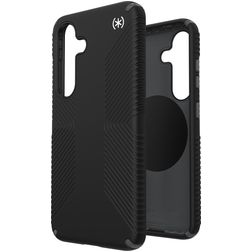 Speck Presidio2 Grip Magnet Samsung Galaxy S25 MagSafe Hülle Hardcase Backcover Stoßfest - Schwarz