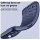 Mobigear Groove Google Pixel 7 Pro Hülle Flexibles TPU Backcover - Blau