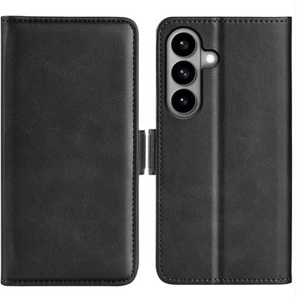 Mobigear Slim Magnet Samsung Galaxy S26 Hülle Klapphülle Geldbörse - Schwarz