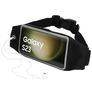 Mobiparts Comfort Fit Belt Handyhalterung Joggen Samsung Galaxy S23 Sporthülle Neopren Gürtel - Schwarz