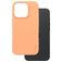 CARE by PanzerGlass Fashionable iPhone 16 Pro Silikon MagSafe Backcover - Peachy