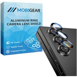 Mobigear Single Samsung Galaxy Z Fold 8 Ultra Panzerglas Gehärtetes Glas Kameralinsen Schutz - Hüllenfreundlich - Schwarz