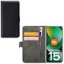 Mobilize Classic Gelly Xiaomi Redmi Note 17 Hülle Klapphülle Geldbörse - Schwarz