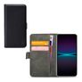 Mobilize Classic Gelly Wallet Sony Xperia 1 IV Hülle Klapphülle Geldbörse - Schwarz