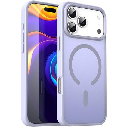 Mobigear Shockproof iPhone 17 Pro Max MagSafe Hülle Hardcase Backcover - Lavendel