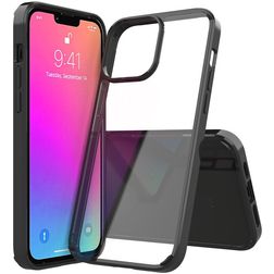 Mobigear Crystal iPhone 13 Pro Max Hülle Hardcase Backcover - Schwarz