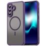 Mobigear Shockproof Samsung Galaxy A37 MagSafe Hülle Hardcase Backcover - Lila