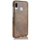 Mobigear Excellent Samsung Galaxy A40 Hülle Hardcase Backcover - Braun