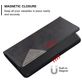 Mobigear Rhombus Slim Xiaomi 12T Pro Hülle Klapphülle - Schwarz