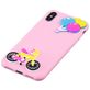 Mobigear Design iPhone XS Max Hülle Flexibles TPU Backcover - Ballon