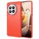Mobigear Brushed Slim OnePlus 13 Hülle Flexibles TPU Backcover - Rot
