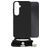 Mobilize Lanyard Gelly Samsung Galaxy A05s Flexibles TPU Handykette - Schwarz
