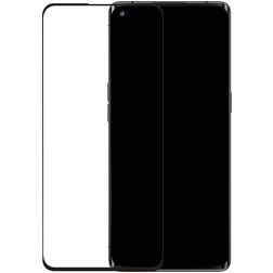 Mobilize Premium OPPO Find X2 Panzerglas Gehärtetes Glas Displayschutz - Hüllenfreundlich - Schwarz