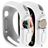 Mobigear Colors Apple Watch Ultra - 49 mm Hardcase Hülle - Weiß