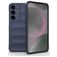 Mobigear Bumpy Samsung Galaxy S25 Plus Hülle Flexibles TPU Backcover - Dunkelblau