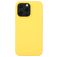 Mobigear Rubber Touch iPhone 14 Pro Silikon Hülle Backcover - Gelb