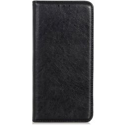 Mobigear Classic Elegance Realme C21 Hülle Klapphülle Geldbörse - Schwarz