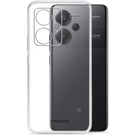 Mobilize Gelly Durchsichtig Xiaomi Redmi Note 13 Pro Plus Hülle Flexibles TPU Backcover - Transparent
