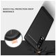 Mobigear Brushed Slim Huawei P30 Hülle Flexibles TPU Backcover - Schwarz