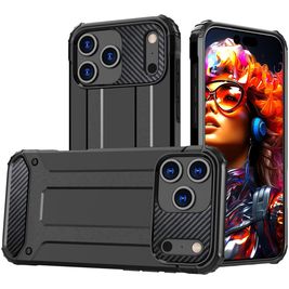 Mobigear Outdoor iPhone 17 Pro Hülle Hardcase Backcover Stoßfest - Schwarz