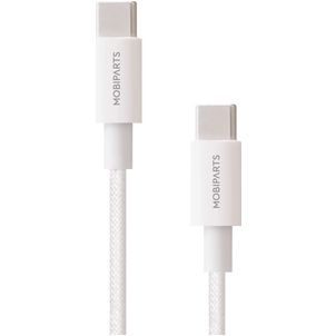 Mobiparts USB-C auf USB-C Kabel 1 Meter - Weiß