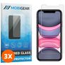 Mobigear iPhone XS Panzerglas Gehärtetes Glas Displayschutz - Hüllenfreundlich (3er Pack)