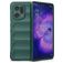 Mobigear Bumpy OPPO Find X5 Hülle Flexibles TPU Backcover - Grün