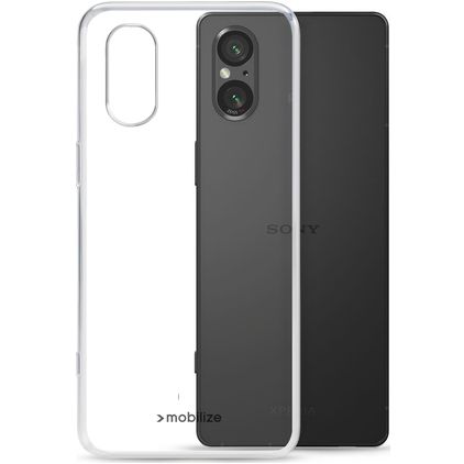 Mobilize Gelly Durchsichtig Sony Xperia 5 V Hülle Flexibles TPU Backcover - Transparent