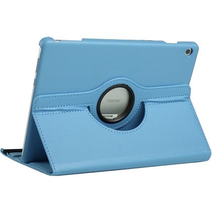 Mobigear DuoStand Huawei MediaPad T5 10.1 Hülle Drehbare Klapphülle - Blau