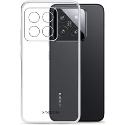 Mobilize Gelly Durchsichtig Xiaomi 14 Hülle Flexibles TPU Backcover - Transparent