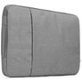 Mobigear Denim Zipper Laptop Sleeve 11 Zoll Laptop Hülle - Grau