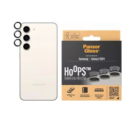 PanzerGlass Hoops Samsung Galaxy S24 Gehärtetes Glas Kameralinsen Schutz - Hüllenfreundlich
