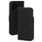 Mobiparts Wallet iPhone 16 MagSafe Hülle Echtes Leder Klapphülle Geldbörse - Schwarz