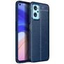 Mobigear Luxury OPPO A76 Hülle Flexibles TPU Backcover - Blau