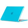 Mobigear Glossy MacBook Air 13 Zoll (2022-2026) Hardcase Hülle MacBook Case - Blau - Model A2681 / A3113 / A3240 / A3449