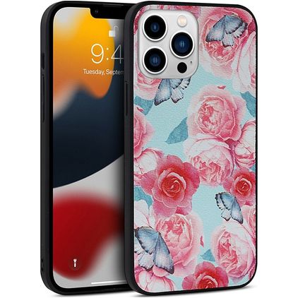 Mobigear Flowers iPhone 14 Plus Hülle Hardcase Backcover - Model 3