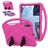 Mobigear AeroArmor Samsung Galaxy Tab S11 Ultra Hülle EVA Schaum Backcover + Stifthalter + Ständer - Pink