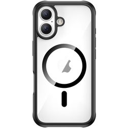 Valenta Full Cover Durchsichtig iPhone 17 MagSafe Hülle Gehärtetes Glas Backcover Stoßfest - Transparent