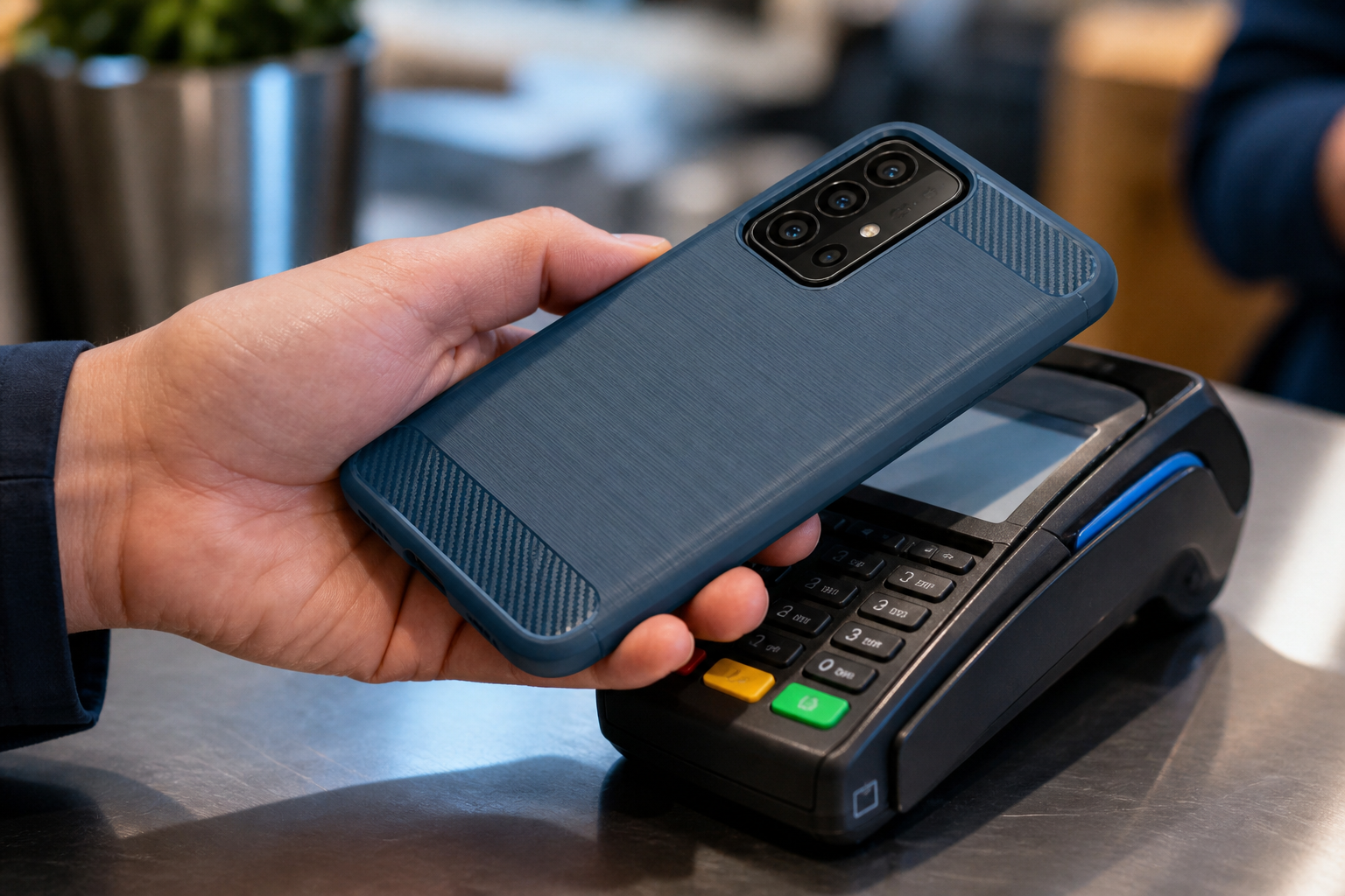 Wie funktioniert Samsung Pay durch eine Handyhülle hindurch?