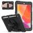 Mobigear SureGrip Xtreme iPad 7 (2019) Hülle Kunststoff,Silikon Backcover + Stifthalter + Schulterträger + Ständer - Schwarz