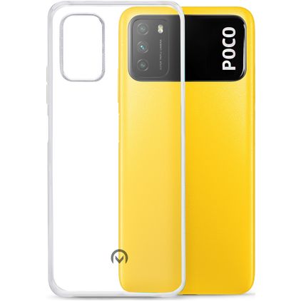 Mobilize Gelly Durchsichtig POCO M3 Hülle Flexibles TPU Backcover - Transparent