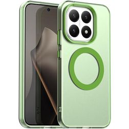 Mobigear Shockproof Xiaomi 15T MagSafe Hülle Hardcase Backcover - Grün