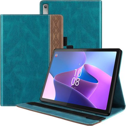Mobigear Folio Lenovo Tab P11 Pro Gen 2 Hülle Klapphülle + Stifthalter - Grün