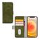 Mobilize Elite Gelly iPhone 12 Hülle Klapphülle - Grün