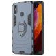 Mobigear Armor Ring Xiaomi Mi Max 3 Hülle Hardcase Backcover Stoßfest mit Ringhalter - Marineblau