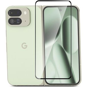 Mobigear Premium Google Pixel 10 Pro Fold Panzerglas Gehärtetes Glas Displayschutz - Hüllenfreundlich - Schwarz