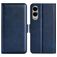 Mobigear Slim Magnet Samsung Galaxy S25 Edge Hülle Klapphülle Geldbörse - Dunkelblau
